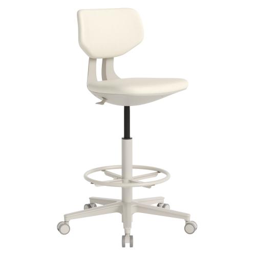 TEQLER | Praxisdrehstuhl MODENA weiß (T170717)