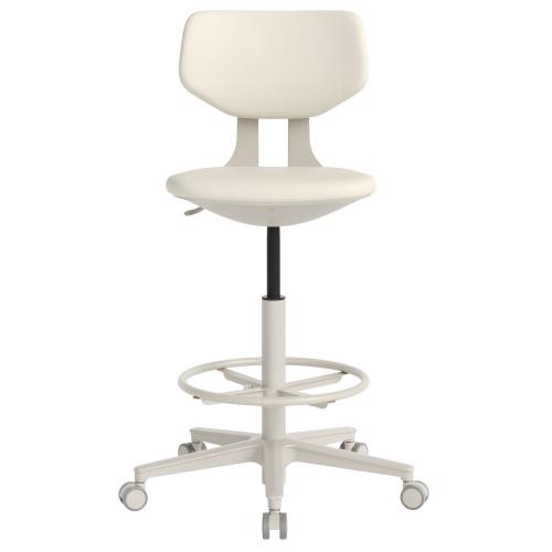 TEQLER | Praxisdrehstuhl MODENA weiß (T170714)