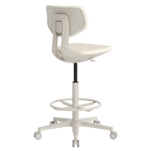 TEQLER | Praxisdrehstuhl MODENA weiß (T170717)