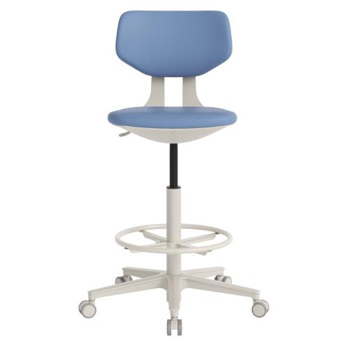 TEQLER | Praxisdrehstuhl MODENA dunkelblau (T170718)