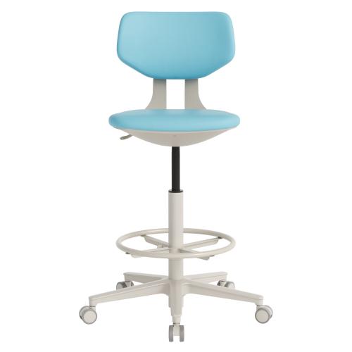 TEQLER | Praxisdrehstuhl MODENA hellblau (T170719)