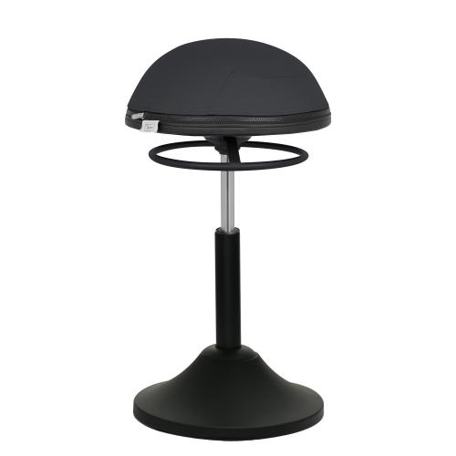 TEQLER | Schwinghocker Pendelhocker schwarz-schwarz (T170385)