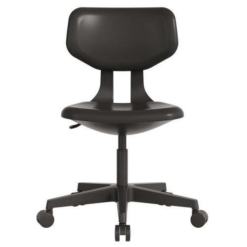 TEQLER | Laborrollhocker MILAN schwarz (T170712)