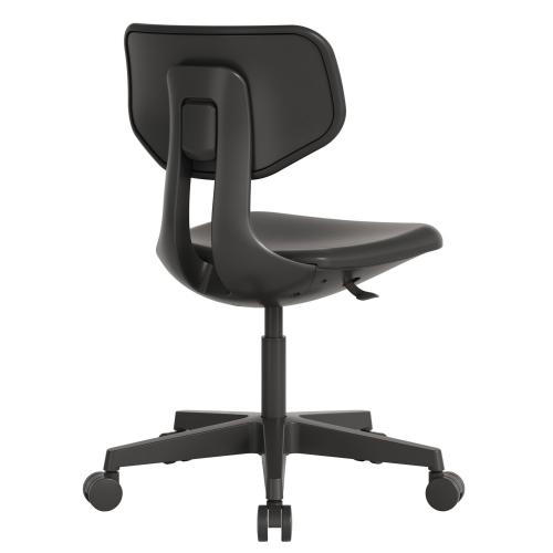 TEQLER | Laborrollhocker MILAN schwarz (T170712)