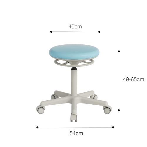 TEQLER | Praxisrollhocker LECCE hellblau (T170738)