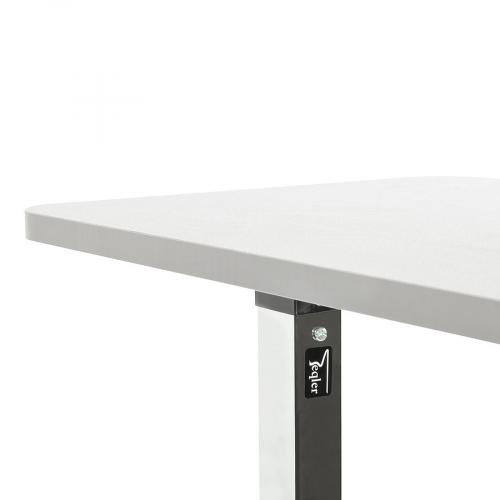 TEQLER | Beistelltisch Betttisch grau (T138295)