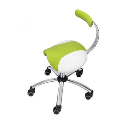 TEQLER Interior | Sattelhocker abnehmbare Lehne (apfelgrün) T142729aw
