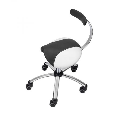 TEQLER Interior | Sattelhocker abnehmbare Lehne (schwarz) T142729sw
