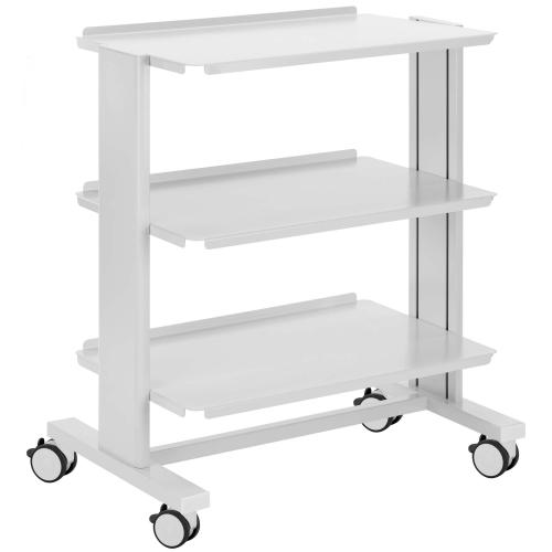 TEQLER Edelstahl-Praxiswagen (78cm)
