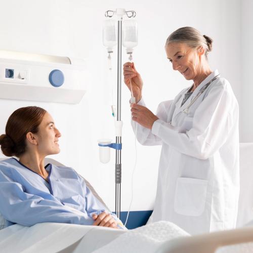 TEQLER | Edelstahl-Infusionsständer (T146316)