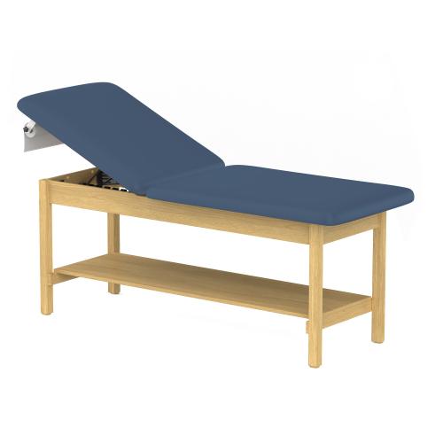TEQLER Holz-Untersuchungsliege (blau)
