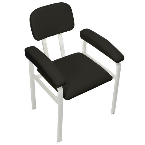 TEQLER | Phlebotomiestuhl Blutentnahmestuhl schwarz (T170704)