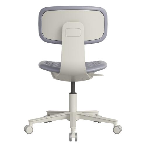 TEQLER | Laborstuhl NAPLES ohne Armlehne grau (T170720)