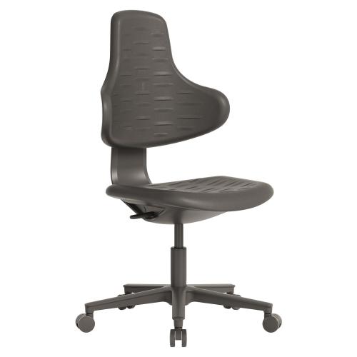 TEQLER | Laborrollhocker PALERMO schwarz (T170730)