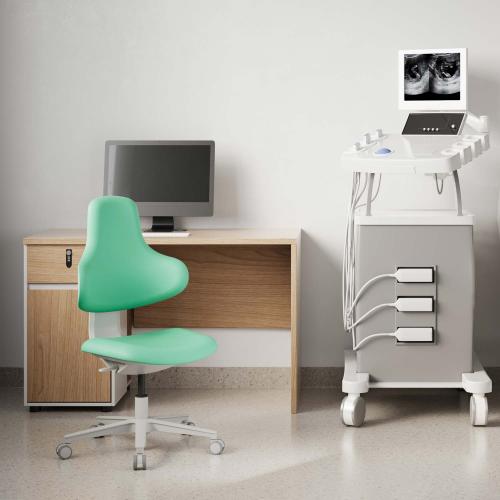 TEQLER | Praxisdrehstuhl SIENA hellgrün (T170732)