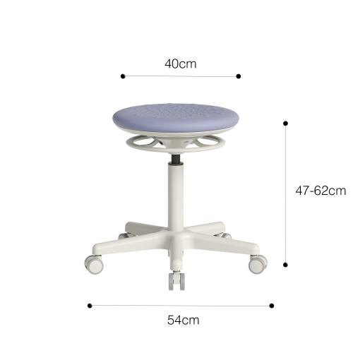 TEQLER | Laborrollhocker CATANIA grau (T170734)
