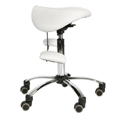 TEQLER | Sattelstuhl ErgoWork weiß (T170742)