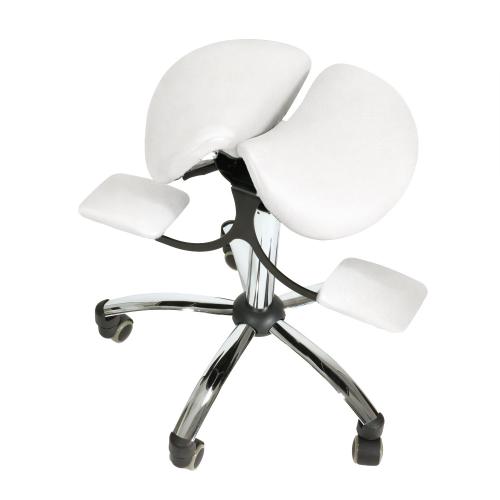 TEQLER | Sattelstuhl ErgoWork weiß (T170742)
