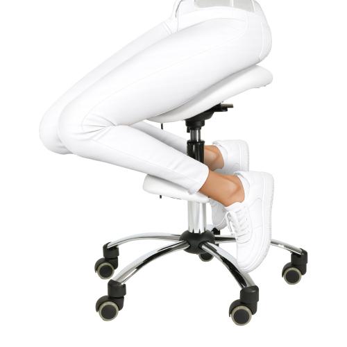 TEQLER | Sattelstuhl ErgoWork weiß (T170742)