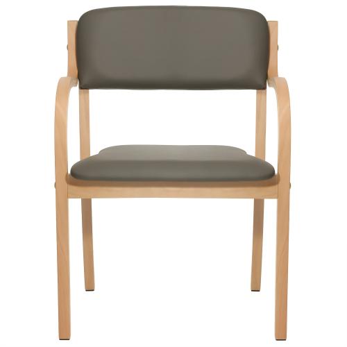 TEQLER | Besucherstuhl Comfort+ anthrazit (T170915)