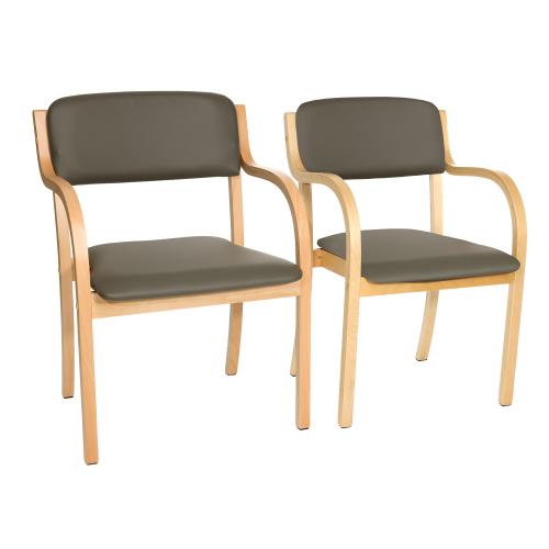 TEQLER | Besucherstuhl Comfort+ anthrazit (T170915)