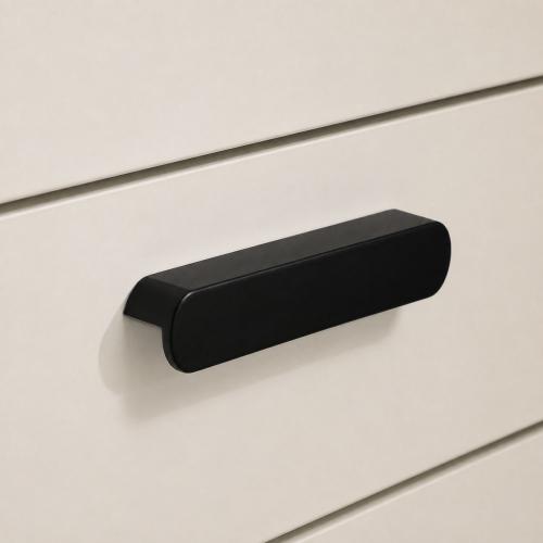 TEQLER | Schubladenschrank GREVE grau / schwarz (T1711890)