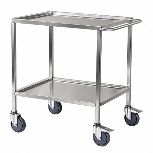 TEQLER | mobiler Edelstahl Arbeitswagen (T171800)