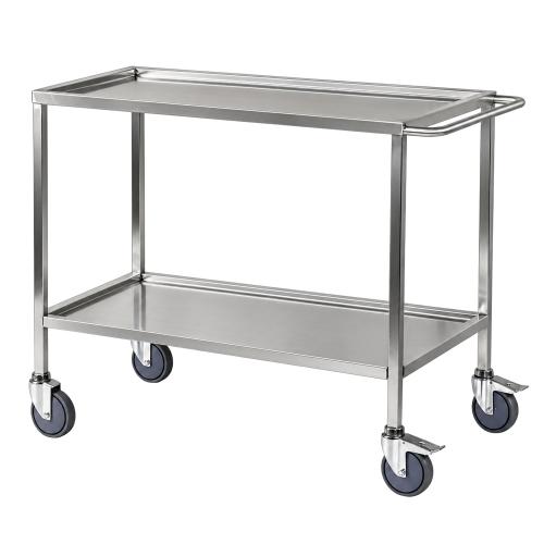 TEQLER | mobiler Edelstahl Mehrzweckwagen (T171802)
