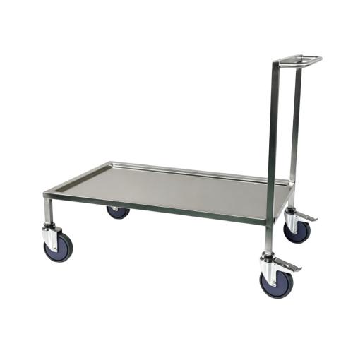 TEQLER | mobiler Edelstahl Transportwagen (T171803)