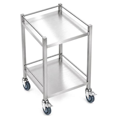 TEQLER | mobiler Edelstahl Multifunktionswagen (T171805)
