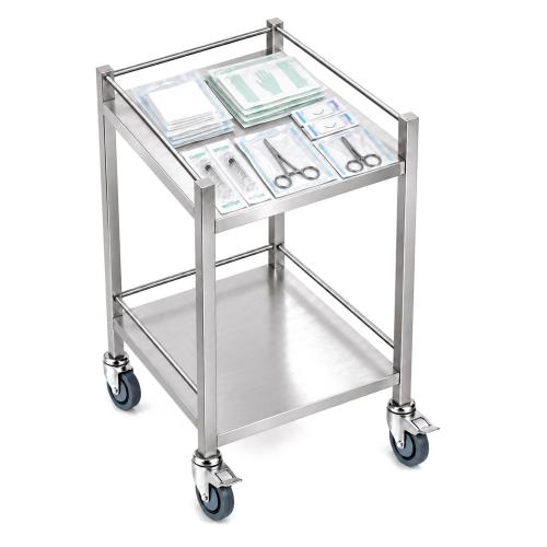 TEQLER | mobiler Edelstahl Multifunktionswagen (T171805)