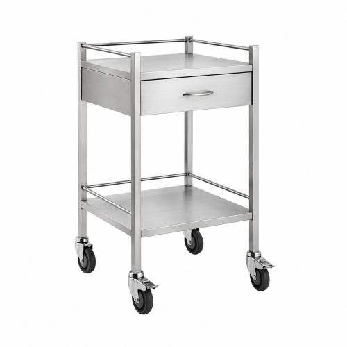TEQLER | mobiler Edelstahl Schubladenwagen (T171806)