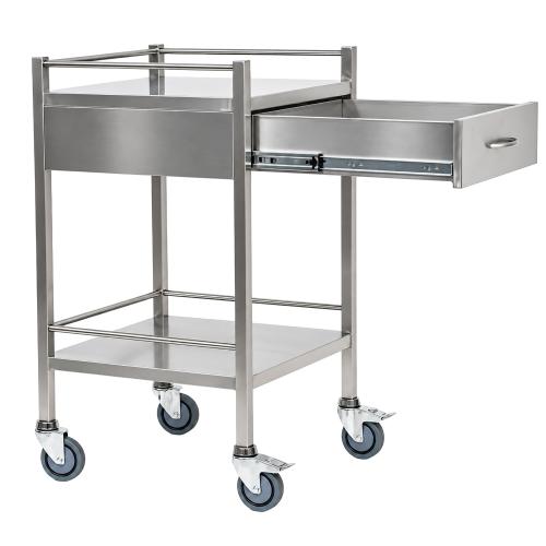 TEQLER | mobiler Edelstahl Schubladenwagen (T171806)
