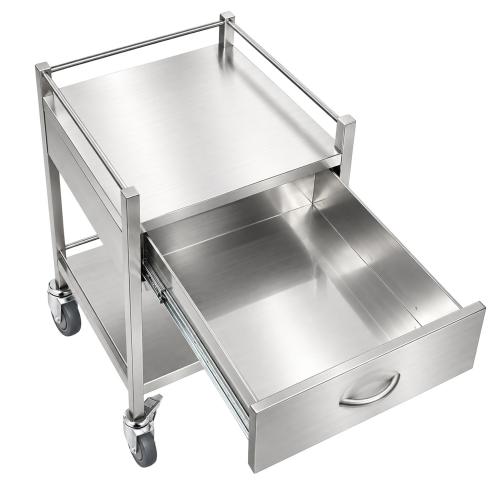 TEQLER | mobiler Edelstahl Schubladenwagen (T171806)