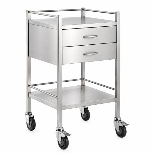 TEQLER | mobiler Edelstahl Schubladenwagen (T171807)