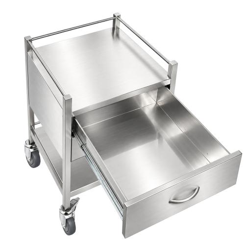TEQLER | mobiler Edelstahl Schubladenwagen (T171807)