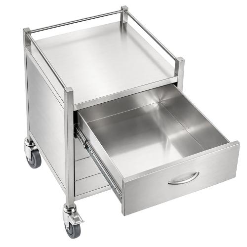 TEQLER | mobiler Edelstahl Schubladenwagen (T171809)