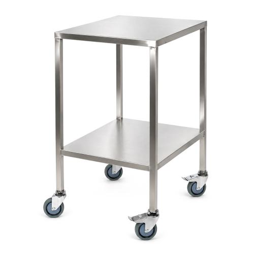 TEQLER | mobiler Edelstahl Gerätewagen (T171812)