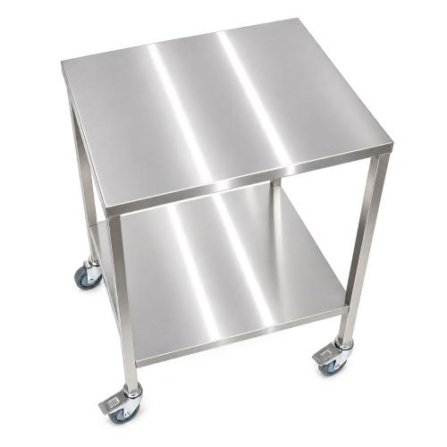 TEQLER | mobiler Edelstahl Gerätewagen (T171812)
