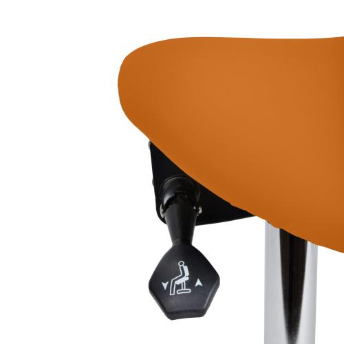 TEQLER | Drehhocker Sattelsitz orange (T140523orange)
