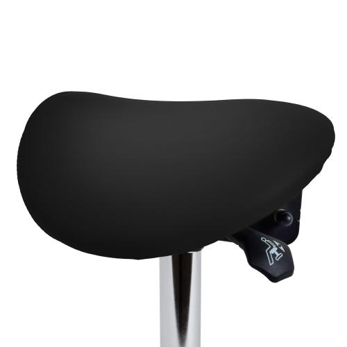 TEQLER | Drehhocker Sattelsitz schwarz (T140523schwarz)