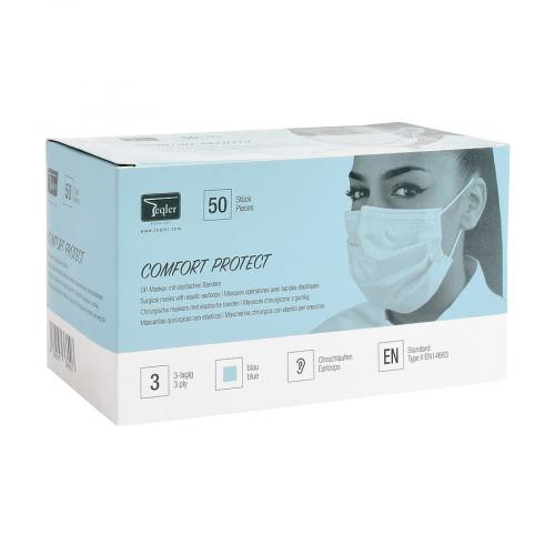 TEQLER | OP-Mundschutz Typ II blau EN 14683 (T490110blau)