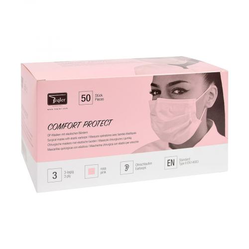 TEQLER | OP-Mundschutz Typ II rosa EN 14683 (T490110rosa)