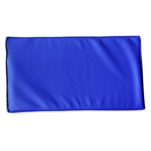 TEQLER Unterlage mit Kunstlederbezug (blau)