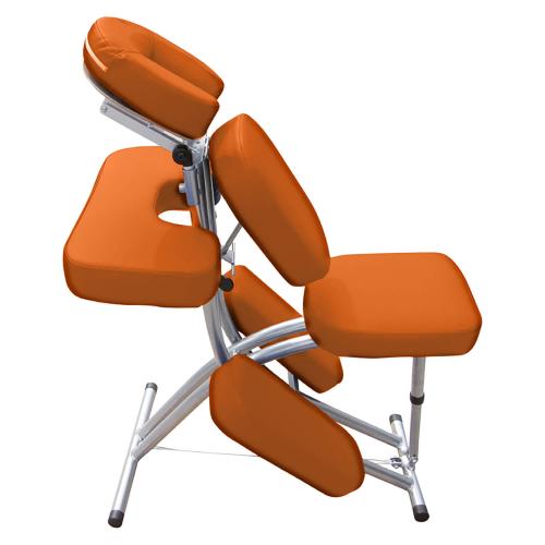 TEQLER mobiler Massagestuhl BENOA (orange)