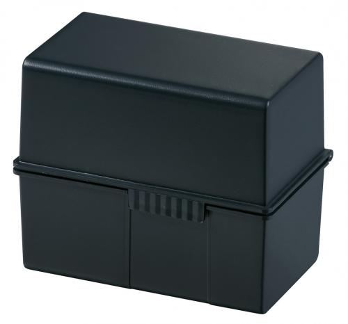 HAN Karteibox DIN A6 quer (schwarz)