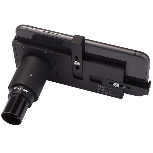 MED+ORG iZOOM 3.0 Spaltlampenadapter für iPhone 11 Pro