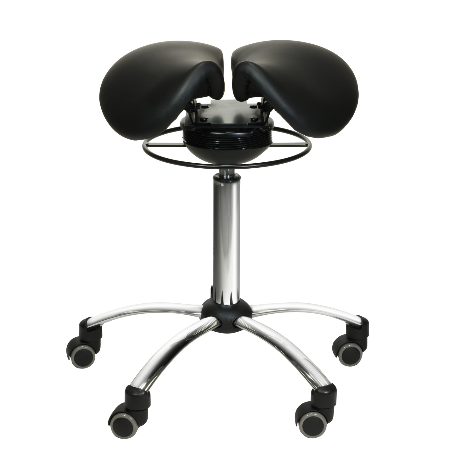 TEQLER Sattelhocker schwarz