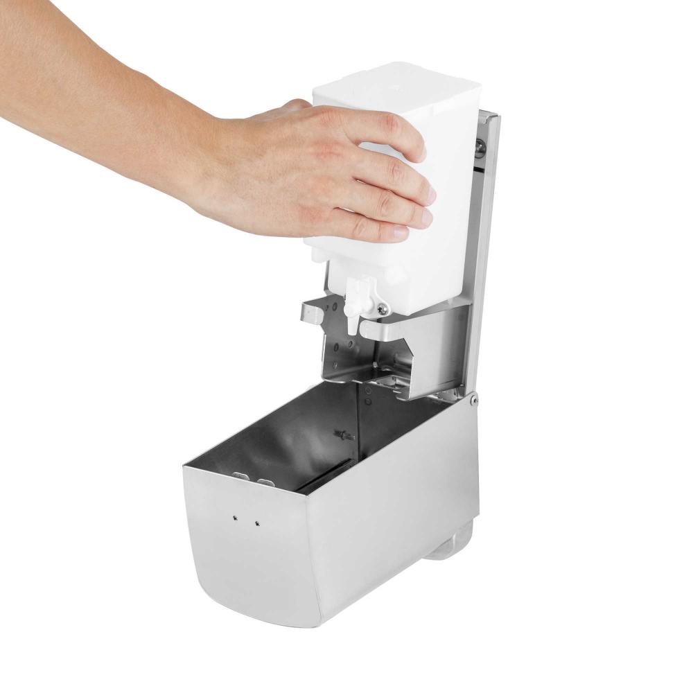 AIR-WOLF | Seifenspender ALPHA 800ml Edelstahl mattschwarz (20-694)