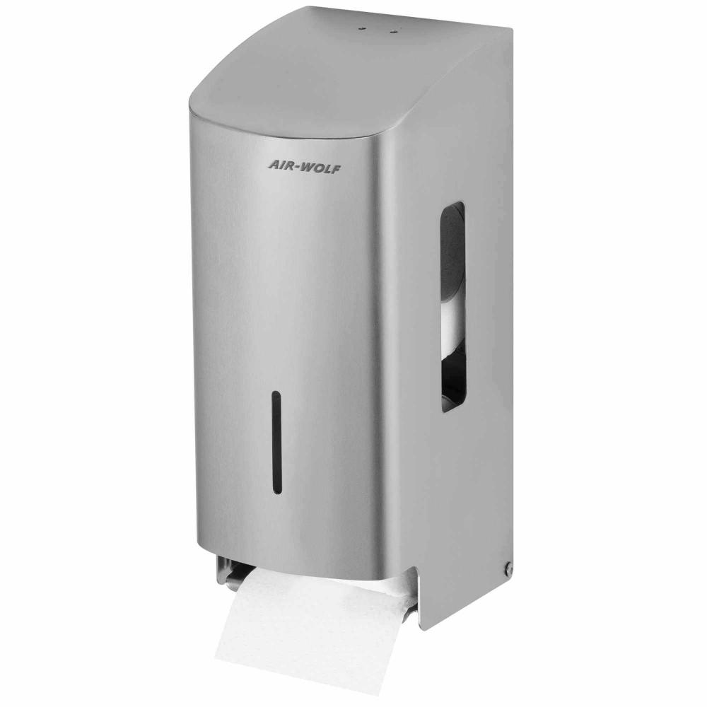 AIR-WOLF | WC-Papierspender Alpha Edelstahl gebürstet (60-101)